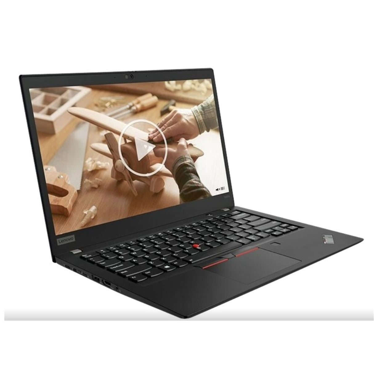 Lenovo ThinkPad T490s 14" 16GB 512GB SSD Intel Core i5-8365U X4 1.6GHz Win11P, Black (Refurbished - Fair)