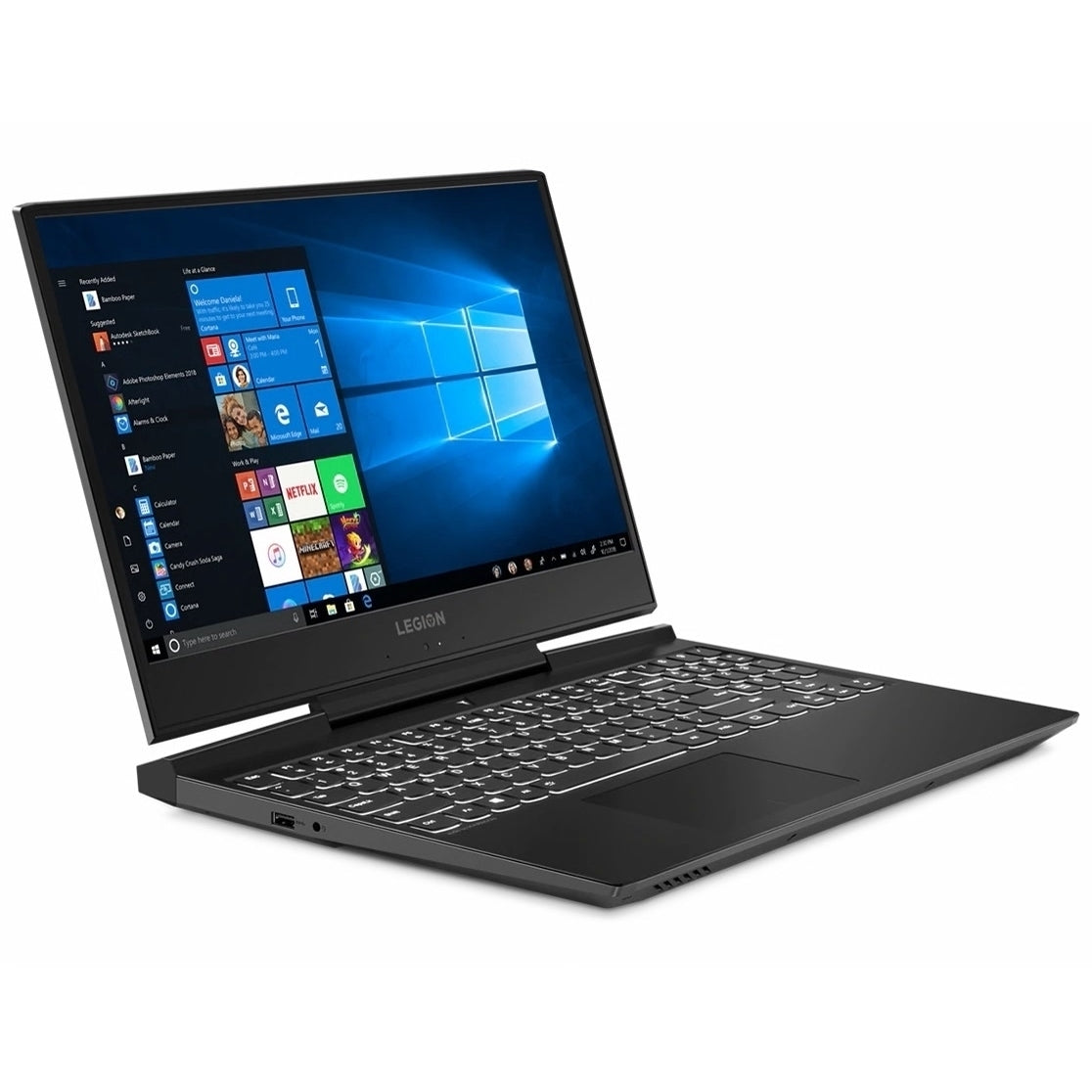 Lenovo Legion Y545 15.6" 16GB 1TB SSD Core™ i7-9750H 2.6GHz WIN11P, Iron Grey (Refurbished - Fair)