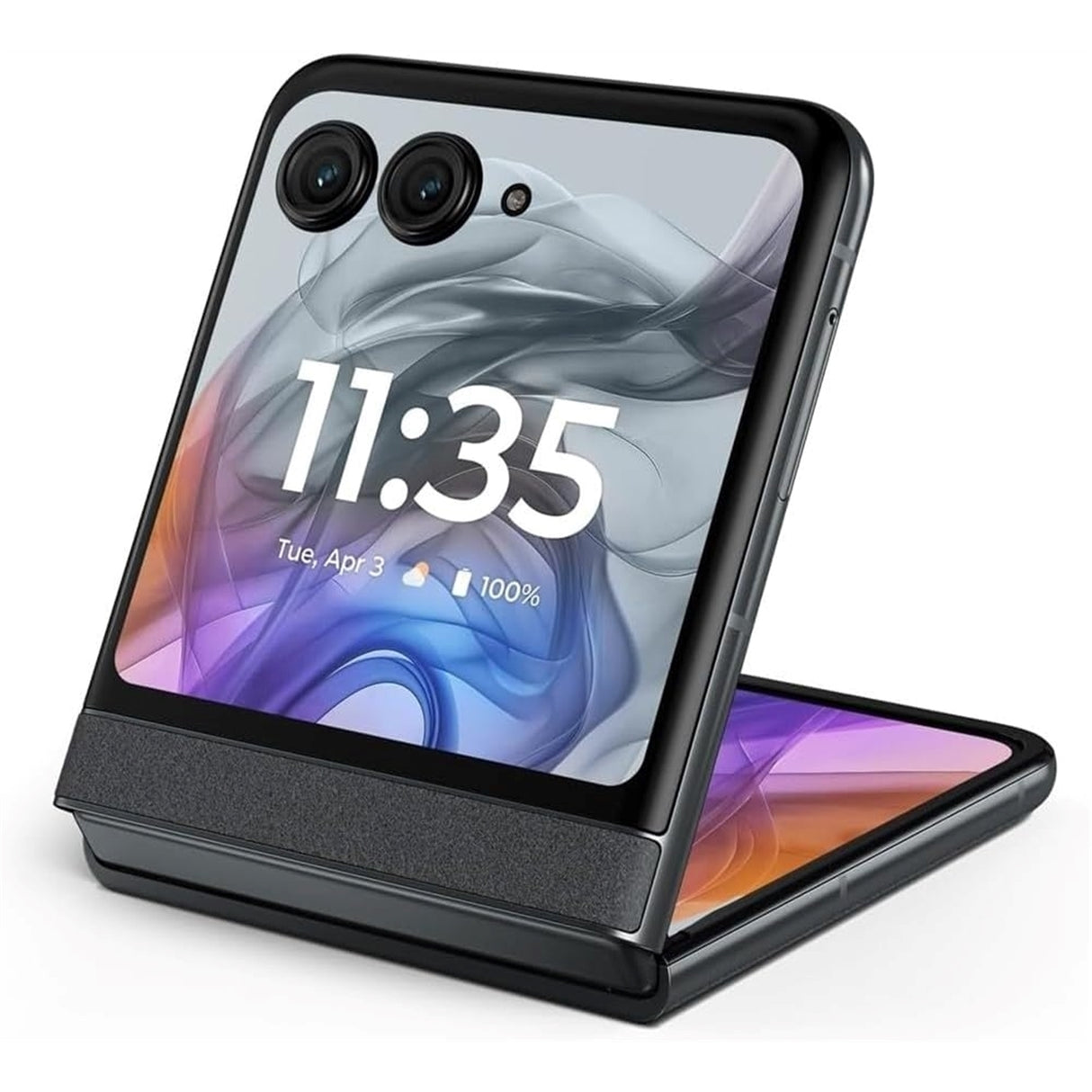 Motorola Razr 2024 256GB Flip 5G Unlocked, Koala Gray (Refurbished - Premium)