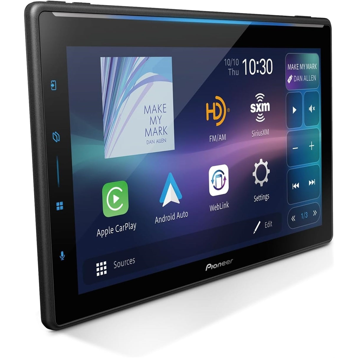 Pioneer DMH-WT6000NEX 10.1" Multimedia Digital Media Receiver Single Din (New, Open Box)