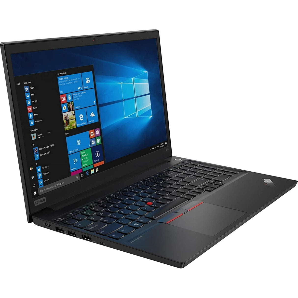 Lenovo ThinkPad E15 15.6" 16GB 256GB SSD Core™ i5-10210U 1.6GHz WIN11P, Black (Refurbished - Excellent)