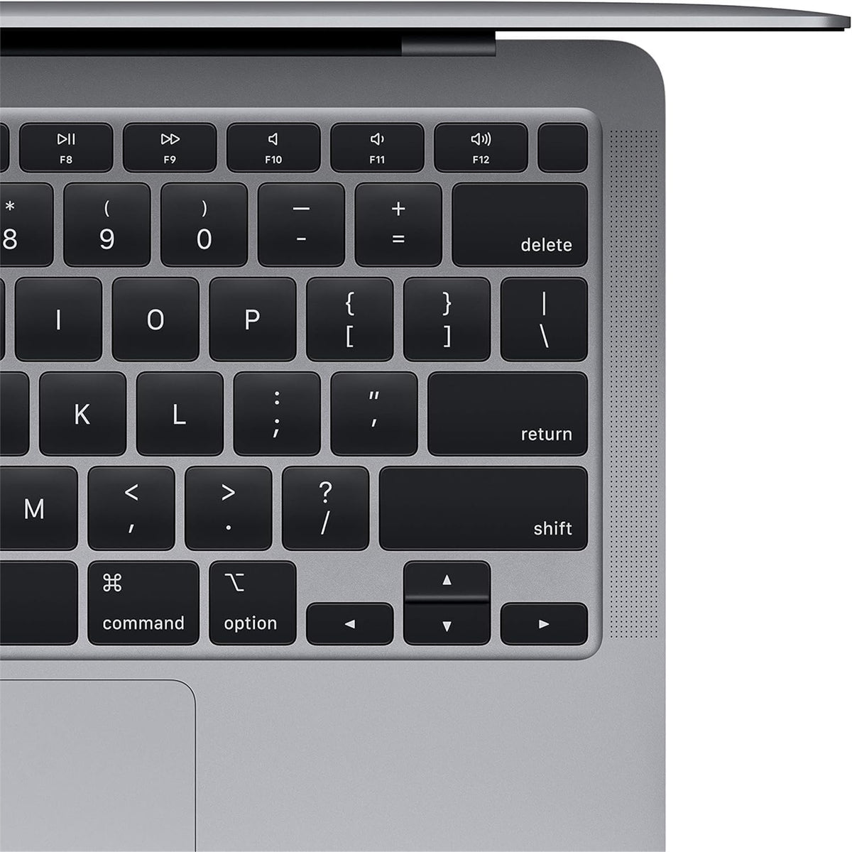 Apple MacBook Air (M1, 2020) 13.3" 16GB 256GB SSD Apple M1 3.2GHz macOS, Space Grey (Refurbished - Fair)
