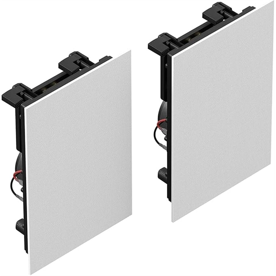 Sonos - Architectural 6-1/2" Passive 2-Way In-Wall Speakers (Pair) - White (New, Open Box)
