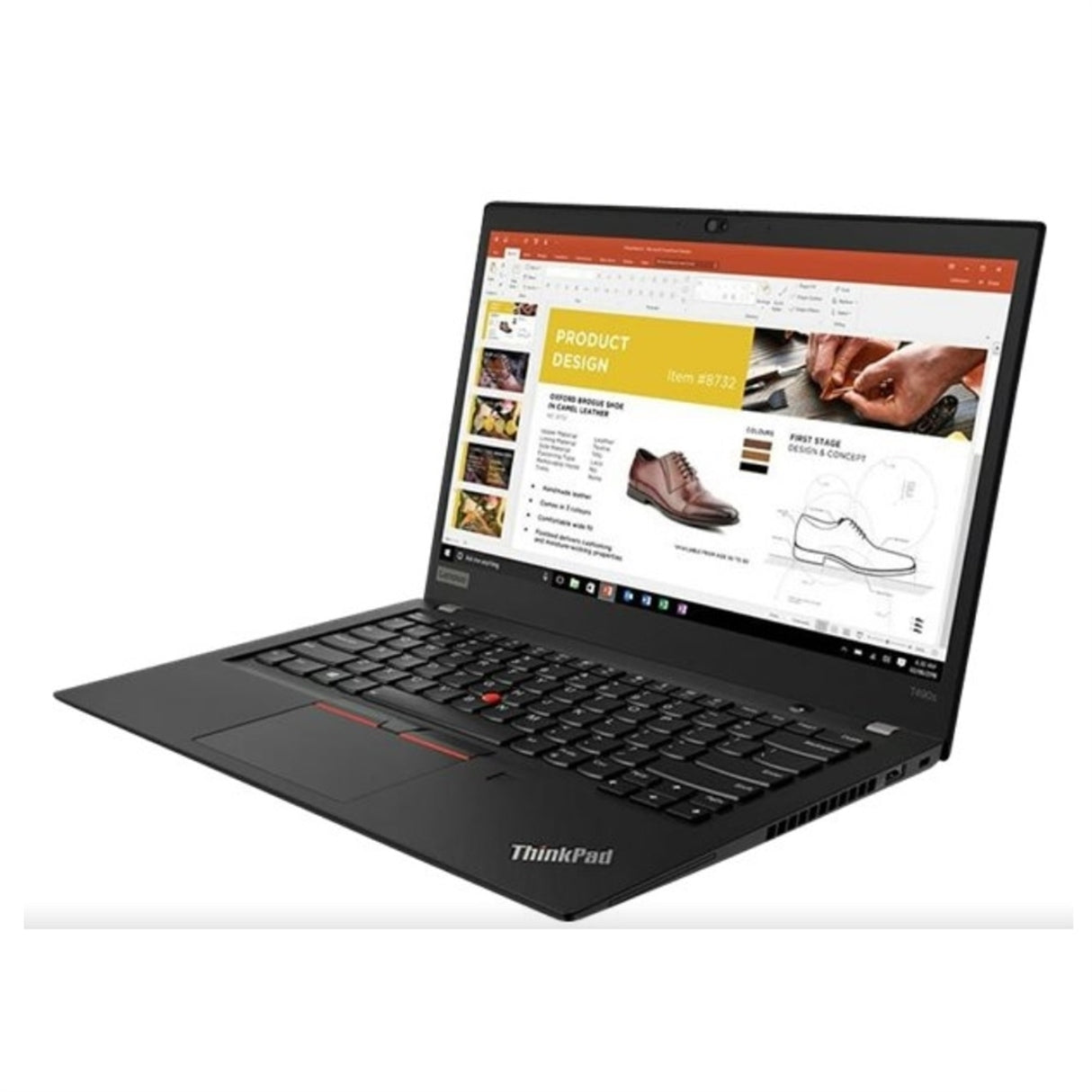 Lenovo ThinkPad T490s 14" 16GB 512GB SSD Intel Core i5-8365U X4 1.6GHz Win11P, Black (Refurbished - Fair)
