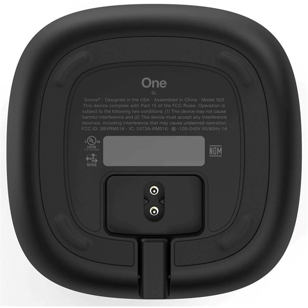 Sonos - One SL Wireless Smart Speaker - Black (Refurbished - Excellent)