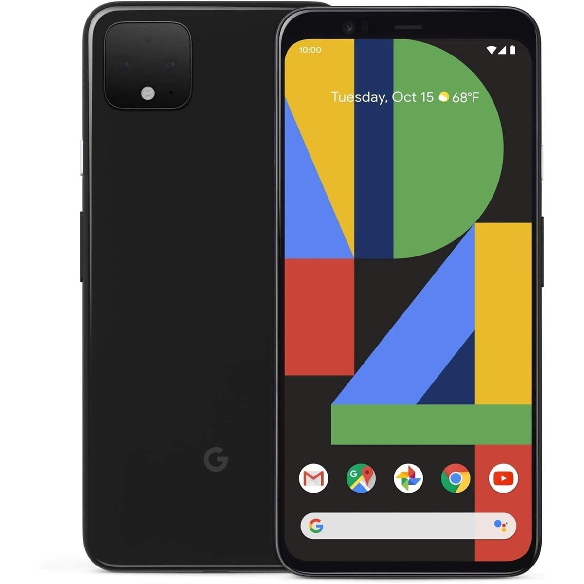 Google Pixel 4 XL 64GB 6.3" - 4G LTE Verizon, Just Black (Refurbished - Excellent)