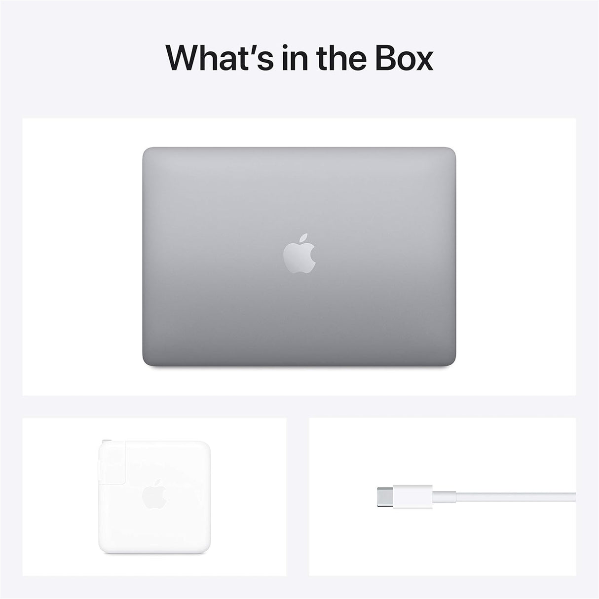 Apple MacBook Air (M1, 2020) 13.3" 16GB 512GB SSD Apple M1 Space Grey (Refurbished - Fair)