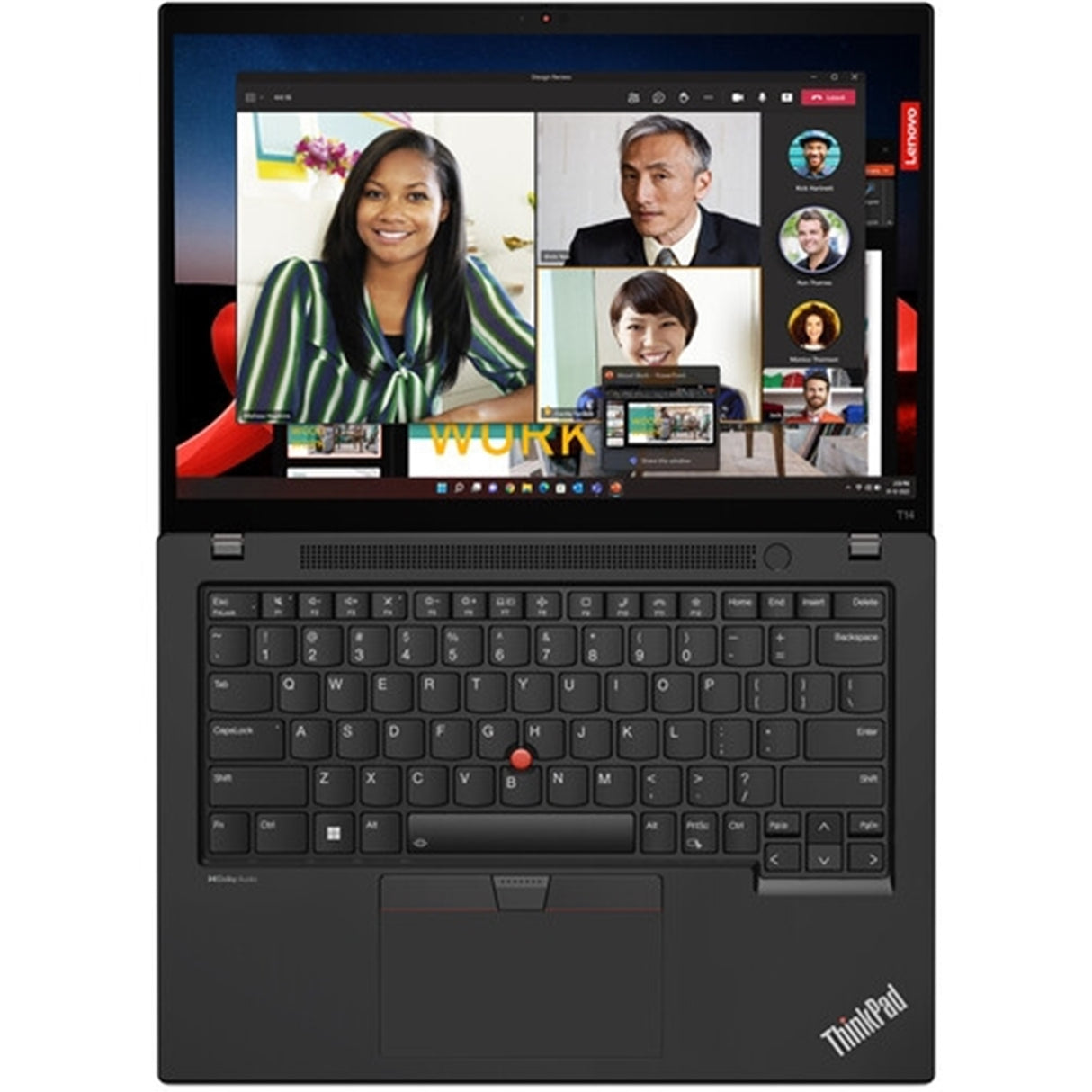Lenovo ThinkPad T14 Gen 4 14" 32GB 256GB SSD AMD Ryzen™ 7 Pro 7840U 3.3GHz WIN11P, Thunder Black (Refurbished - Very Good)