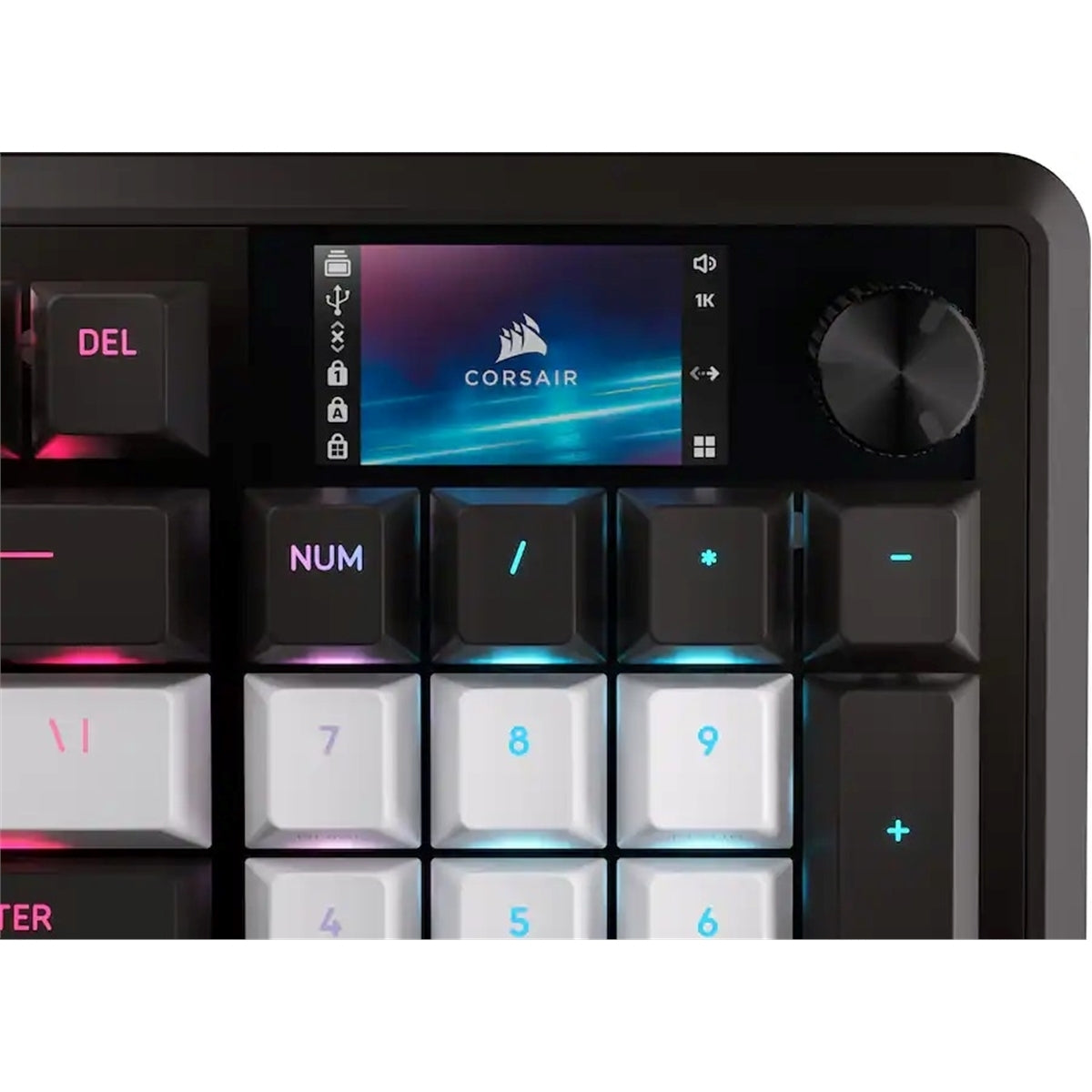 CORSAIR - VANGUARD 96 RGB Wired MLX Quantum Linear Mechanical Switch 96% Gaming Keyboard (New)