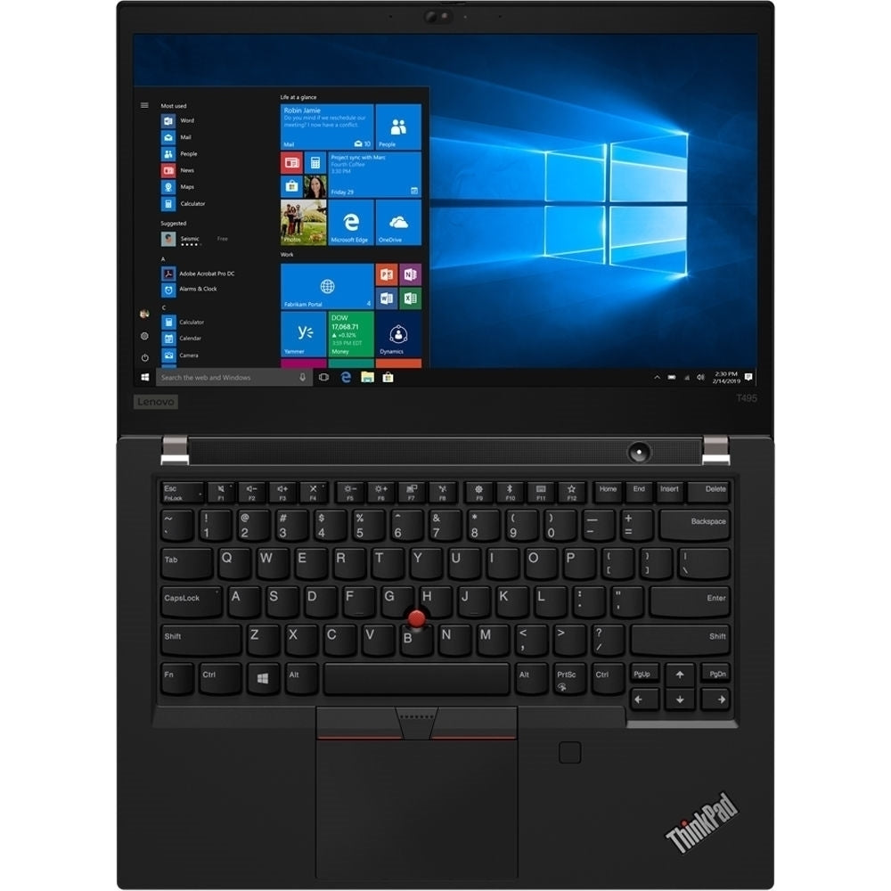 Lenovo Thinkpad T495 14" 16GB 256GB SSD AMD Ryzen™ 5 Pro 3500U 2.10GHz WIN11P, Black (Refurbished - Fair)