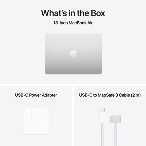 Apple 2025 MacBook Air 13.6" IPS Retina M4 8C 4.4GHz 16GB 256GB SSD macOS, Silver (New)