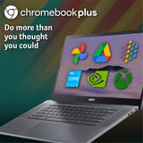 Acer Chromebook 515 CB515-2H 15.6" 8GB 128GB SSD Core™ i3-1215U 1.6GHz ChromeOS, Charcoal Gray (Refurbished - Excellent)