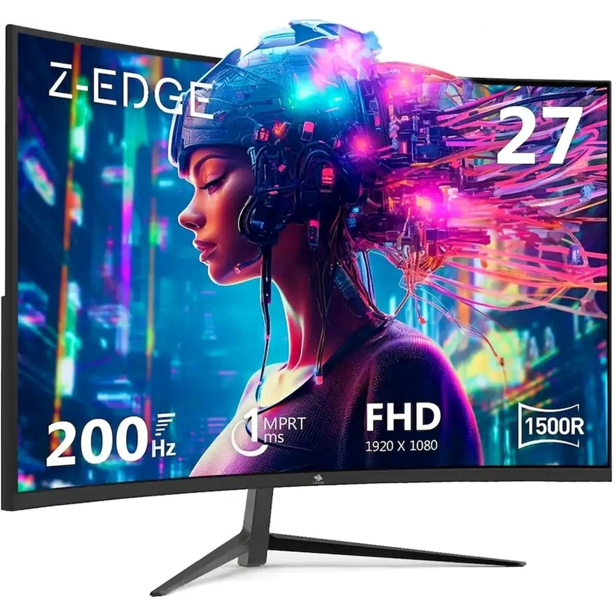 Z-Edge UG27 27" Full HD (1920x1080) 200Hz 1ms LED FreeSync Monitor, Black (New, Open Box)