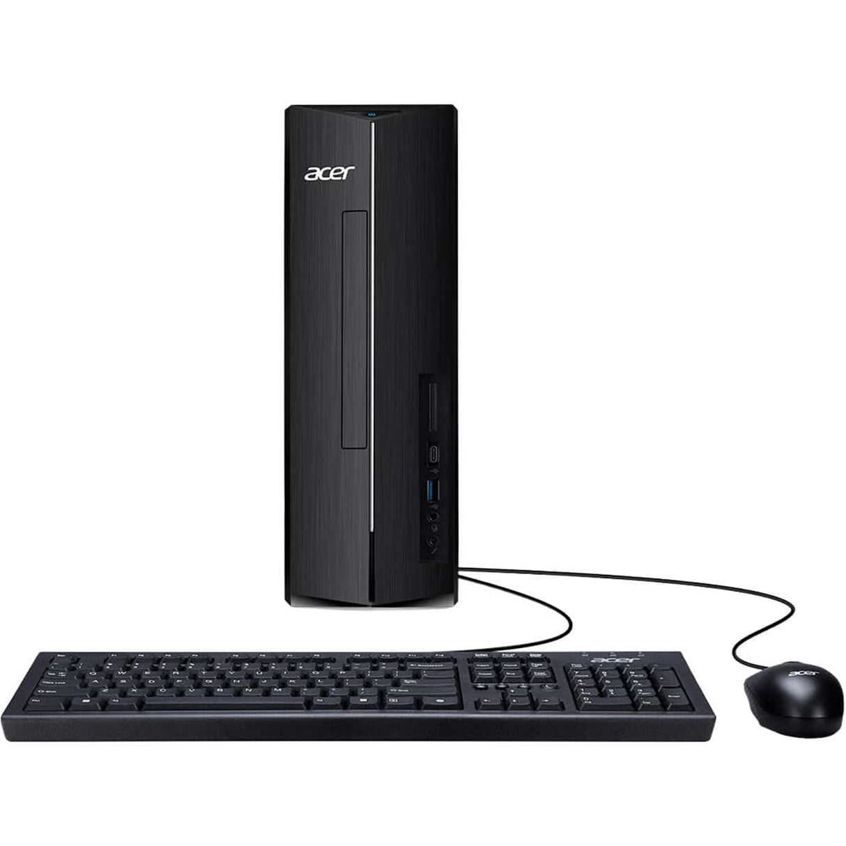 Acer Aspire XC-1715 SFF (8GB, 512GB SSD, Intel Processor N150) Win11P, Black (Refurbished - Excellent)