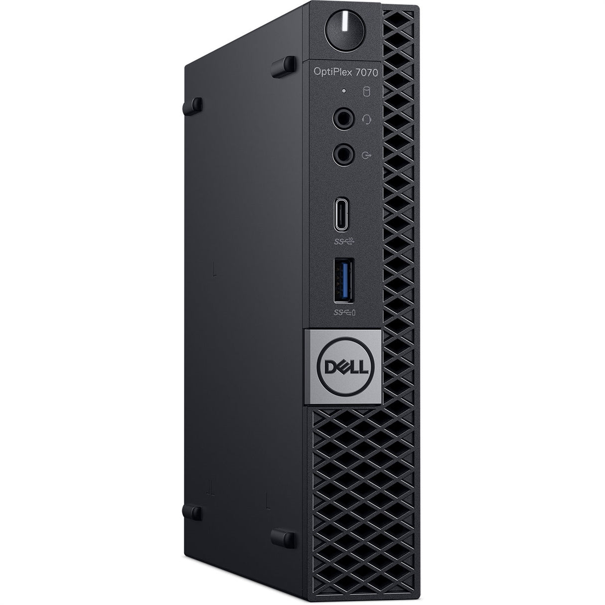 Dell Optiplex 7070 USFF (16GB, 256GB SSD, i5-9500 3GHz) Win11P, Black (Refurbished - Fair)