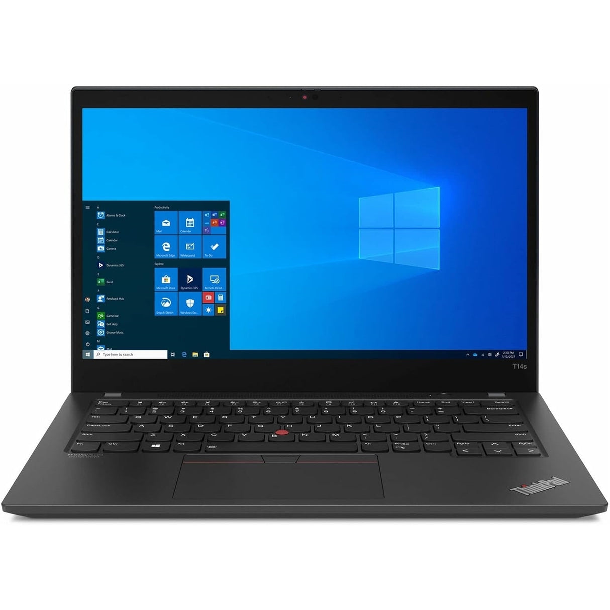 Lenovo ThinkPad T14s Gen 2 14" 16GB 256GB SSD Core™ I7-1185G7 3GHz WIN11P, Villi Black (Refurbished - Fair)