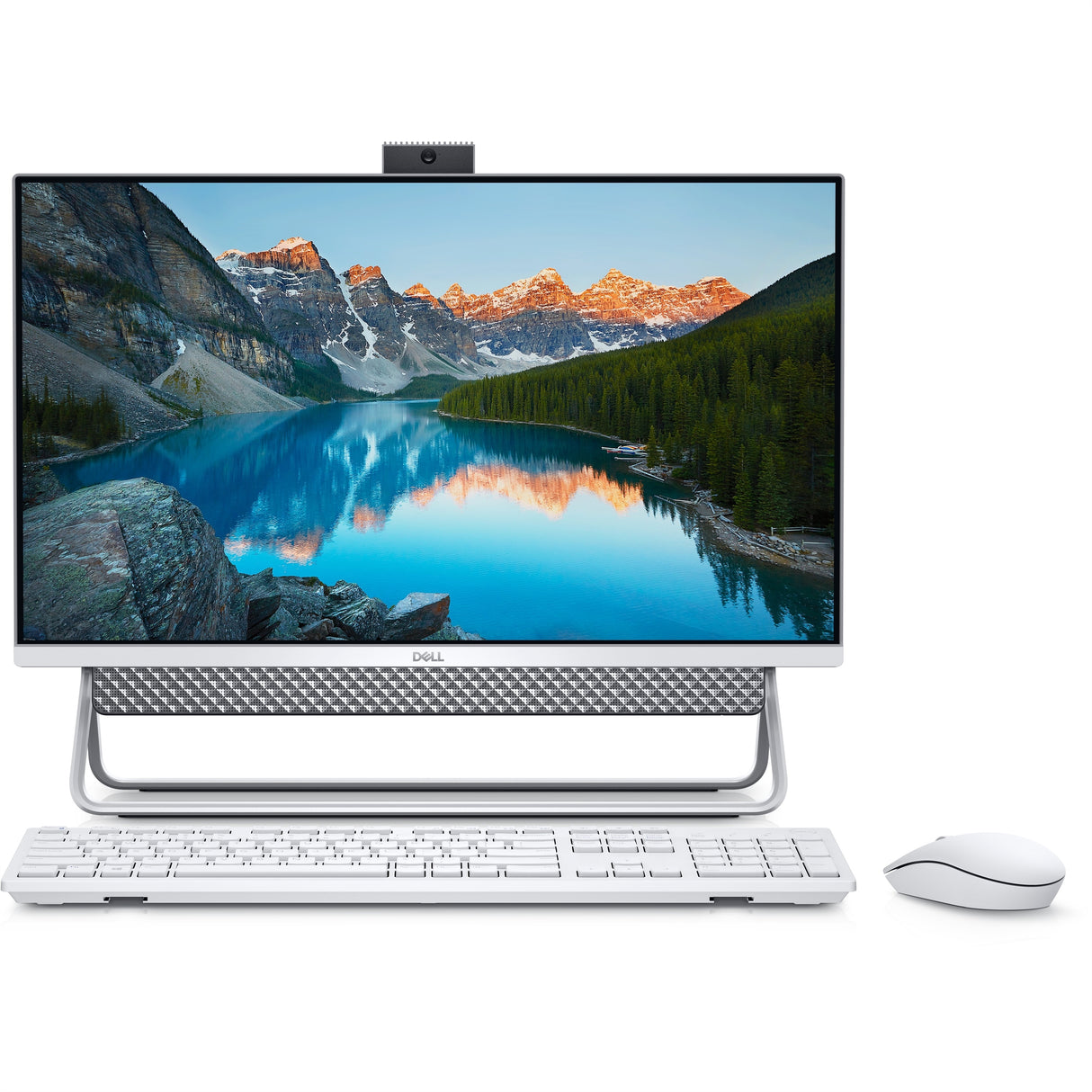 Dell Inspiron 5490 24-5490 (23.8" Touch, 8GB, 1TB SSD, i5-10210U 1.6GHz) Win11H, Silver (Refurbished - Fair)