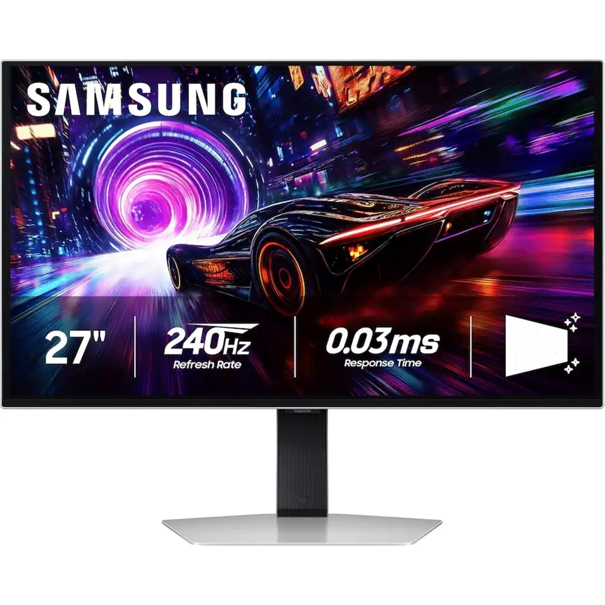 Samsung LS27FG810SNXZA 27" 4K (3840x2160) 240Hz 0.03ms OLED FreeSync Monitor, White (Refurbished - Excellent)