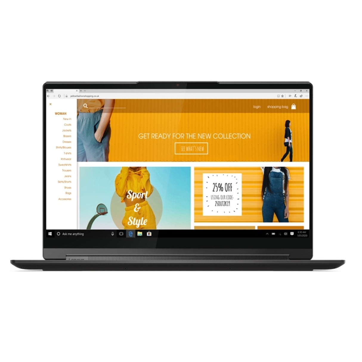 Lenovo Yoga 9 14ITL5 14" 16GB 512GB SSD Core™ I7-1185G7 3.0GHz WIN11H, Shadow Black (Refurbished - Fair)
