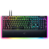 Razer BlackWidow V4 Pro Mechanical Gaming Keyboard - Full Size - Green Clicky Switches - Black (New)