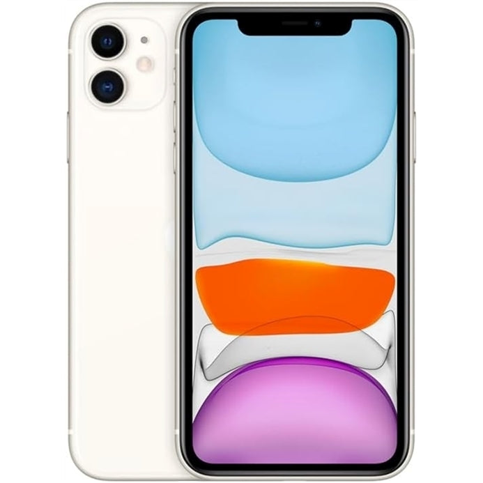 Apple iPhone 11 64GB 6.1" 4G LTE Unlocked, White (Refurbished - Very Good)