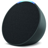 Amazon - Echo Pop (1st Generation) Smart Speaker with Alexa - Charcoal (Refurbished - Excellent)