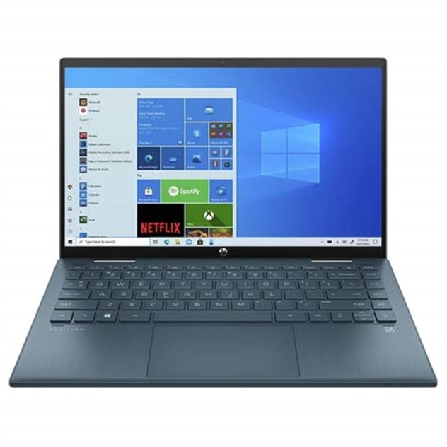HP Pavilion X360 14-EK0000 14" 8GB 512GB SSD Core™ i5-1235U 1.3GHz WIN11H, Poseidon Blue (Refurbished - Fair)