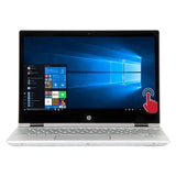 HP Pavilion x360 14-CD2053CL 14" Touch 16GB 256GB SSD I5-10210U 1.6GHz Win11P, Natural Silver (Refurbished - Very Good)