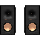 Klipsch - Reference Series 5-1/4" 340-Watt Passive 2-Way Bookshelf Speakers (Pair) - Black (New, Open Box)