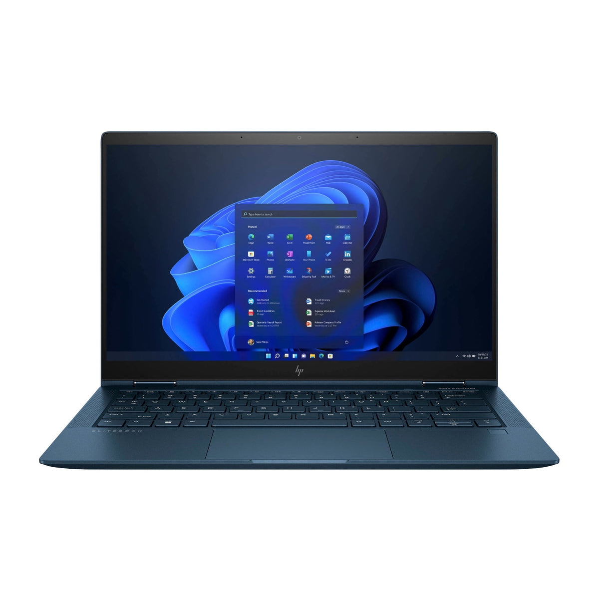 HP Elite Dragonfly G2 13.3" 16GB 256GB SSD Core™ I7-1185G7 3.0GHz WIN11P, Slate Blue (Refurbished - Fair)