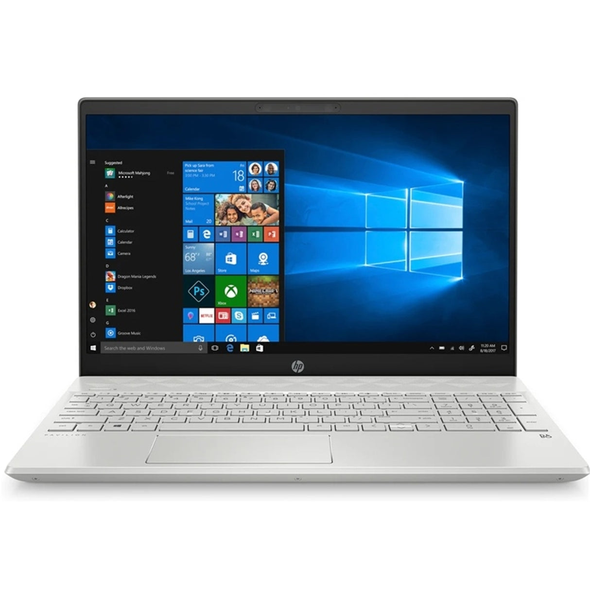 HP Pavilion 15-CS1053OD 15.6" 16GB 256GB SSD Core™ i5-8265U 1.6GHz WIN11H, Natural Silver (Refurbished - Fair)