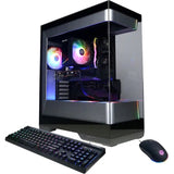 CyberPower Gaming Desktop (16GB DDR5, 1TB SSD, Ryzen 8700F, Radeon RX 7700) Win11H (Refurbished - Excellent)