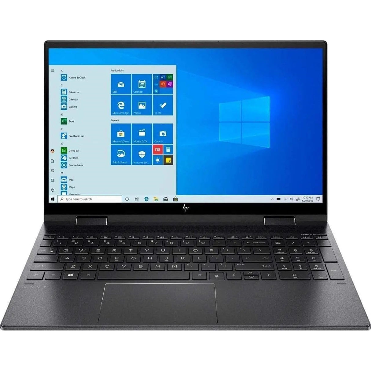 HP ENVY x360 15M-EU0023DX 15.6" Touch 16GB 256GB SSD AMD RYZEN 7 5700U 2.3GHz WIN11H, Black (Refurbished - Fair)