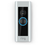 Ring 1080p Doorbell Pro Smart WiFi Video Doorbell - Satin Nickel (New)