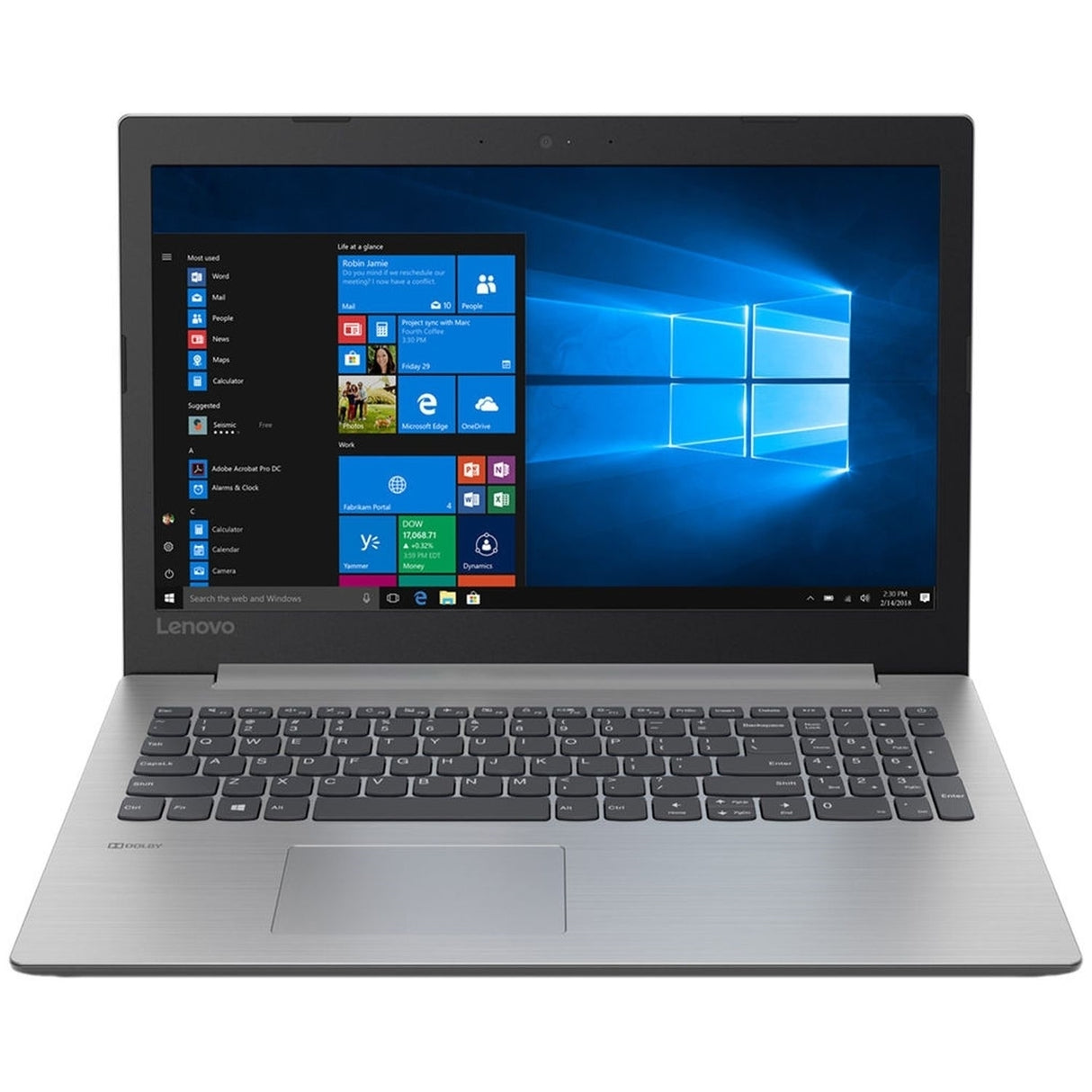 Lenovo IdeaPad 330S-15ARR 15.6" 8GB 256GB SSD AMD Ryzen™ 5 2500U 2GHz WIN11H, Platinum Gray (Refurbished - Fair)
