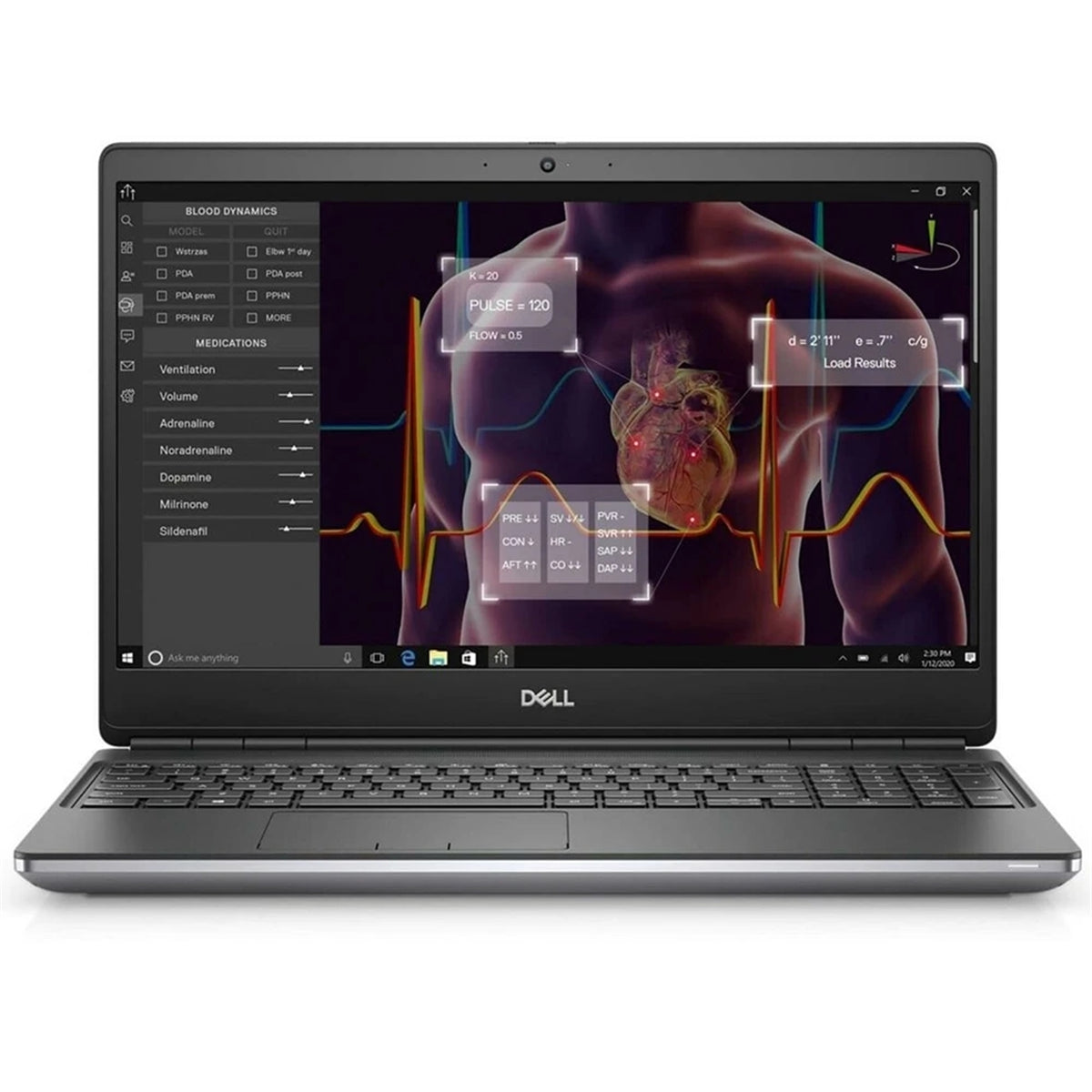 Dell Precision 7560 15.6" 32GB 512GB SSD Core™ i7-11850H 2.5GHz WIN11H, Titan Gray (Refurbished - Fair)