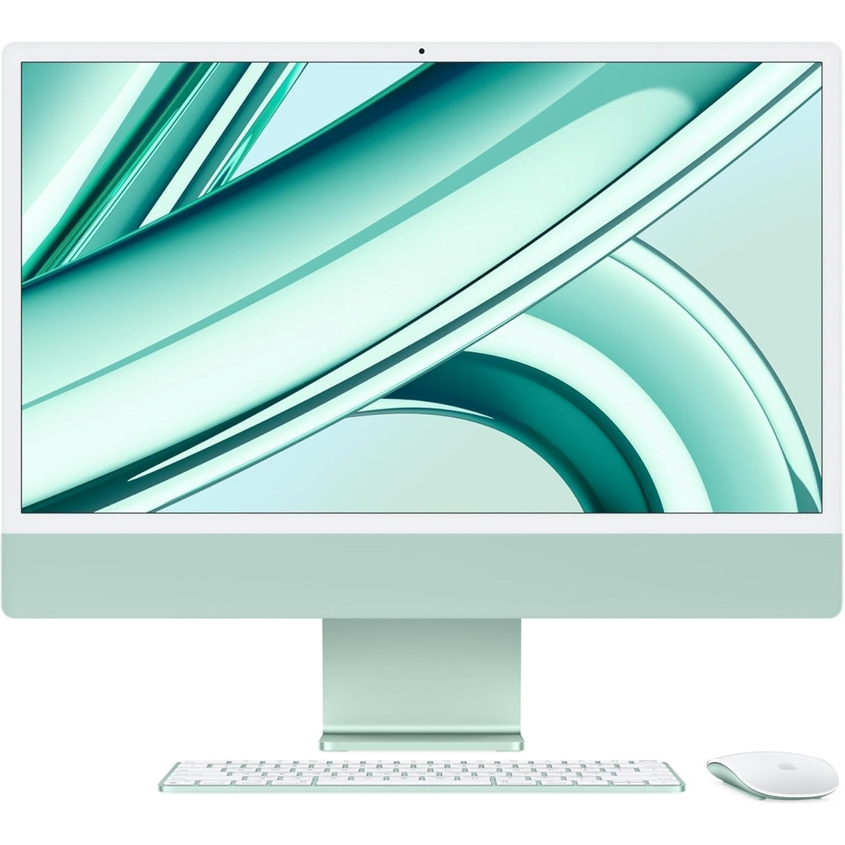 2021 Apple iMac 24", 8GB 256GB SSD, Apple M1 3.2GHz, Green (Refurbished - Excellent)