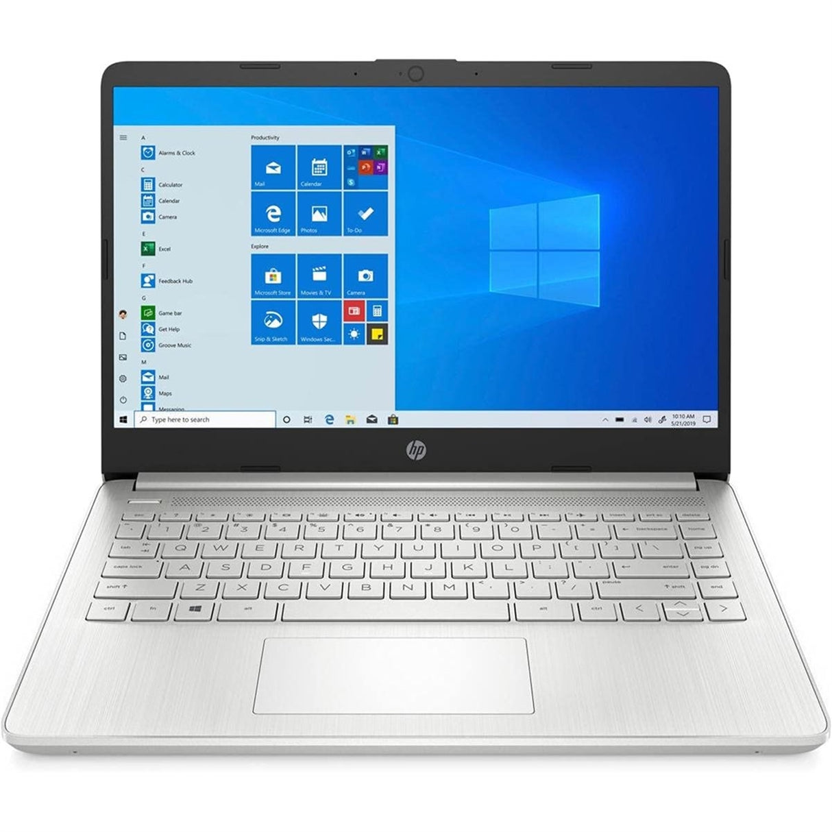 HP 14-DQ2053CL 14" 8GB 256GB SSD Core™ I3-1125G4 2.0GHz WIN11H, Silver (Refurbished - Very Good)