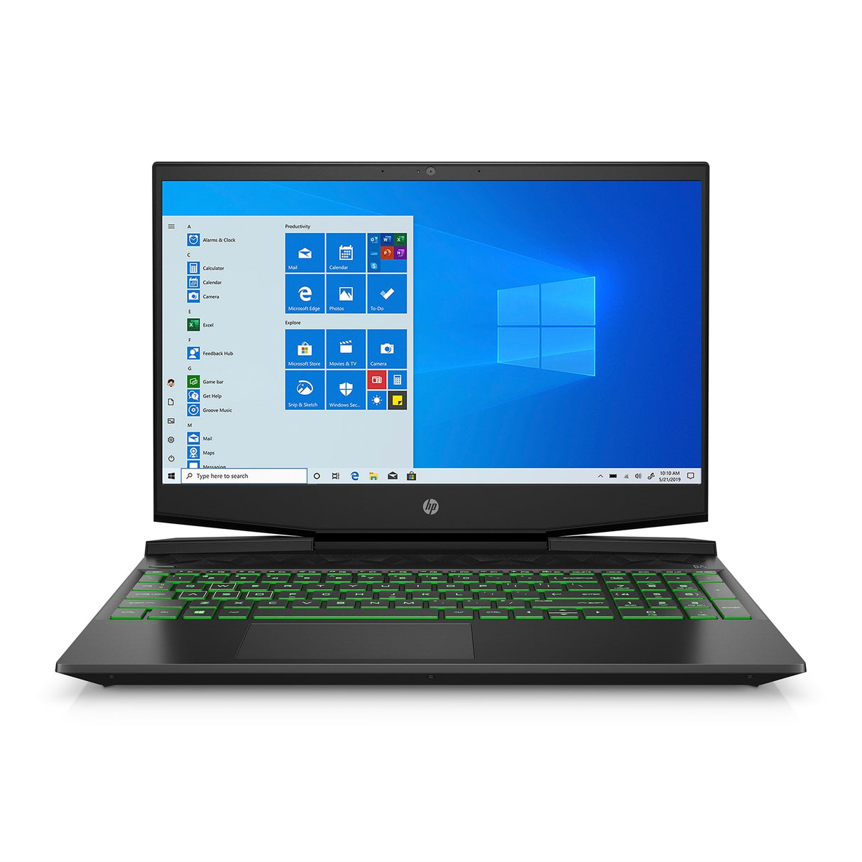 HP Pavilion 15-DK1056WM 15.6" 16GB 512GB SSD Intel Core™ i5-10300H 2.5GHz Win11H, Black (Refurbished - Fair)
