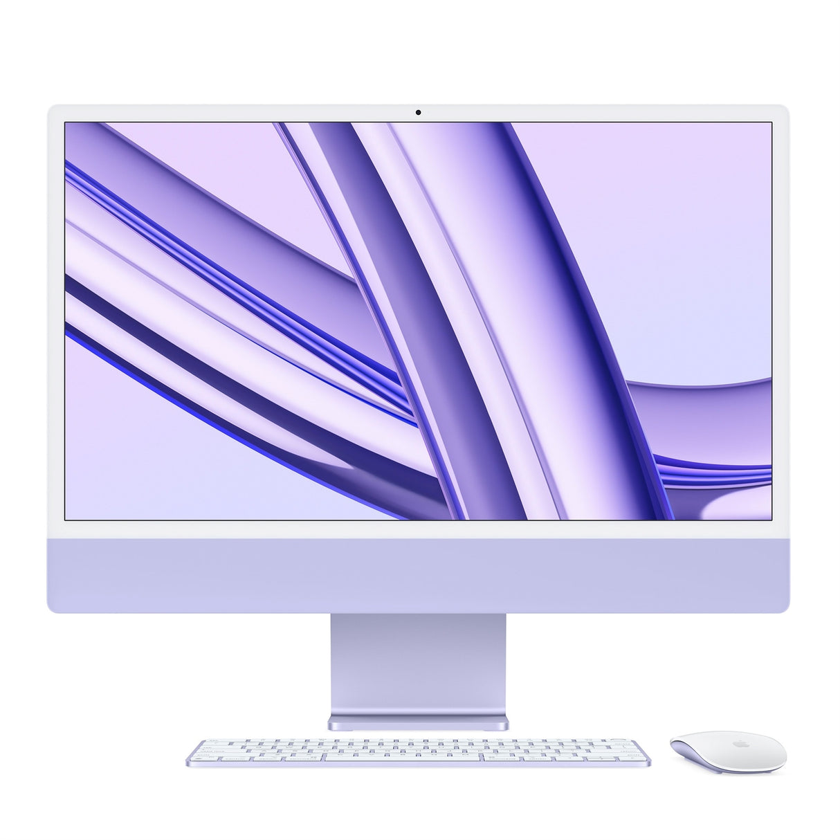 2023 Apple iMac 24" (8GB, 256GB SSD, Apple M3 2.66GHz) Purple (Refurbished - Excellent)