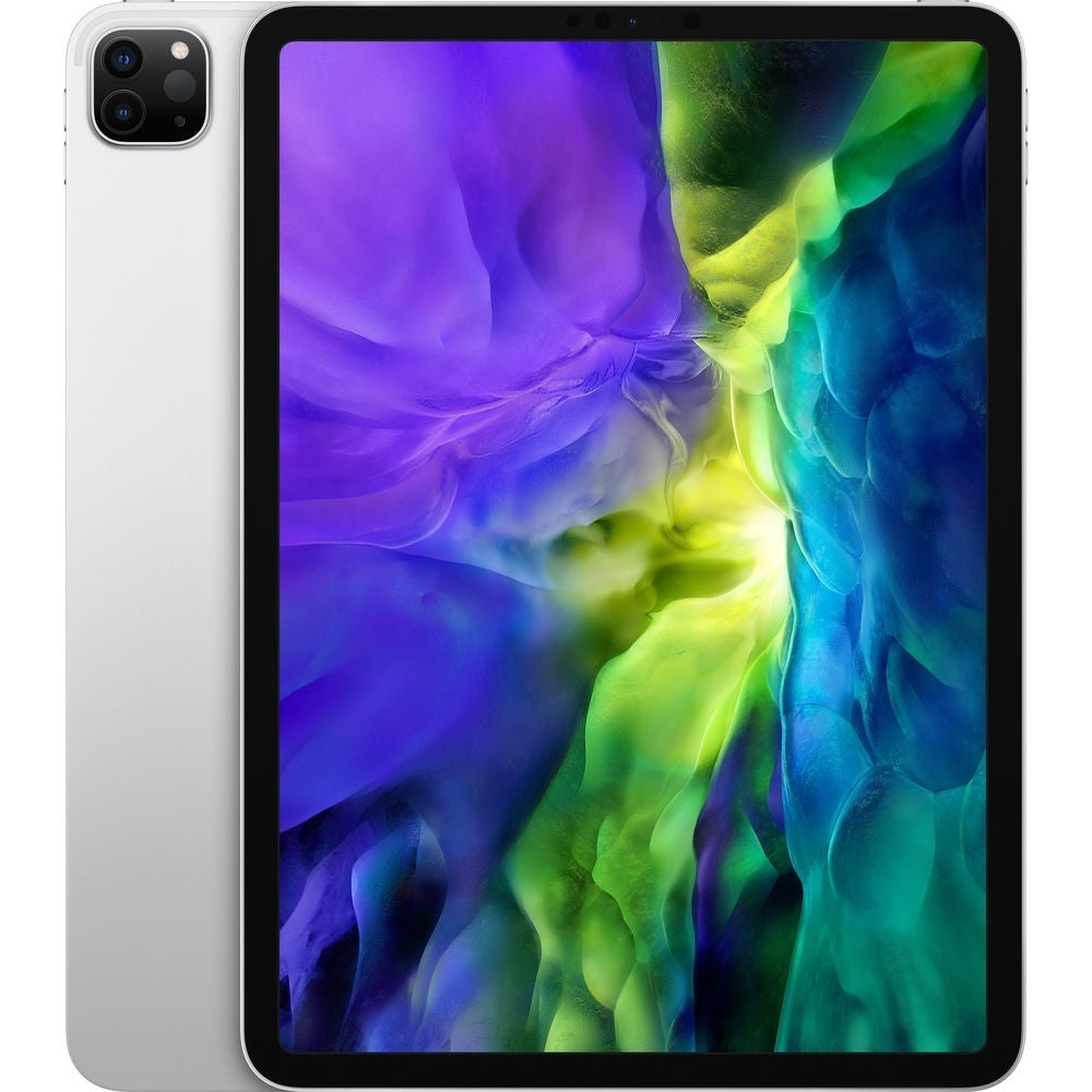 Apple iPad Pro 2nd Gen 11" - 128GB WiFi + 4G LTE Verizon, Sliver (Refurbished - Very Good)