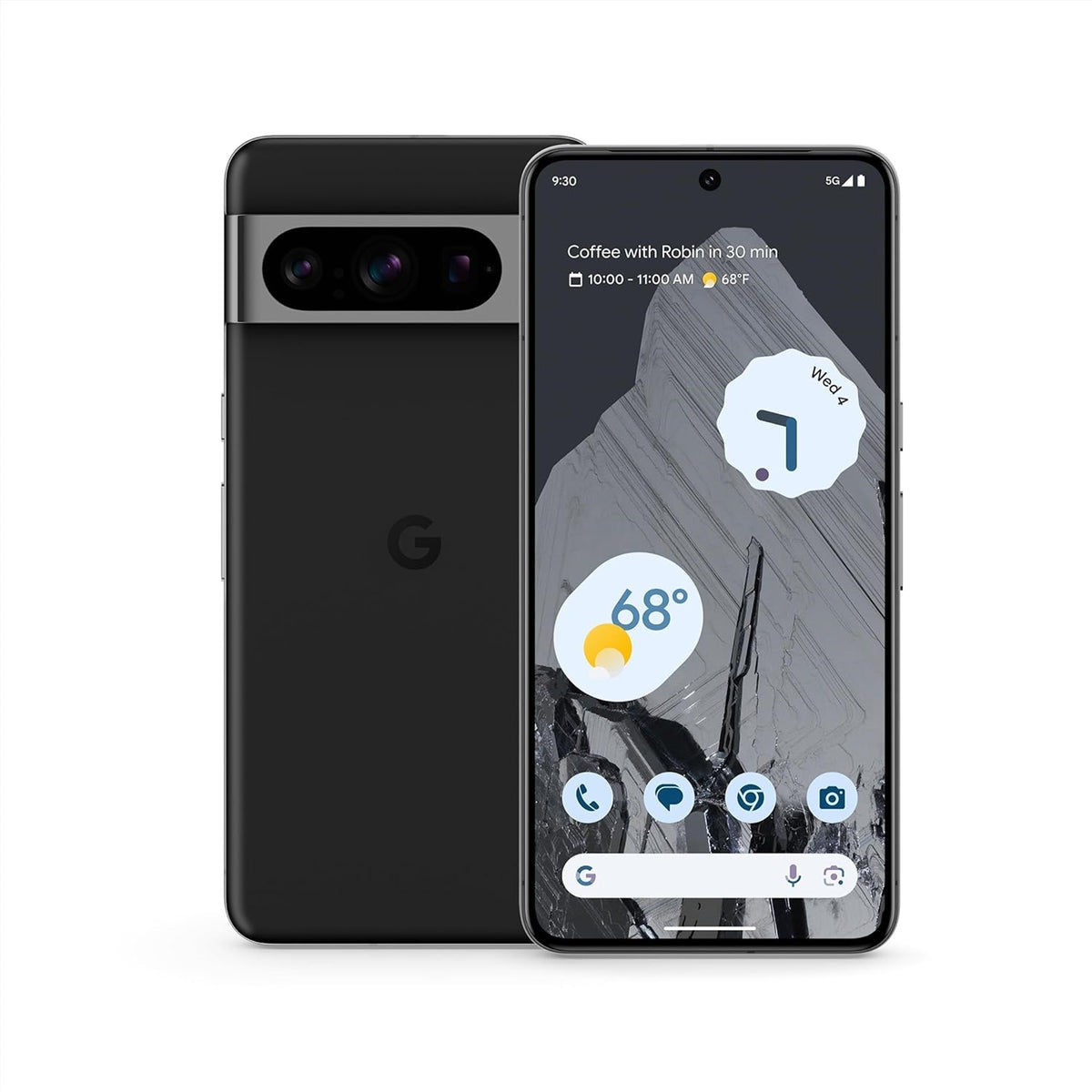 Google Pixel 8 Pro 128GB 6.7" - 5G Unlocked, Obsidian (Refurbished - Excellent)