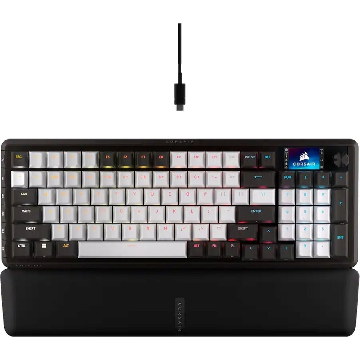 CORSAIR - VANGUARD 96 RGB Wired MLX Quantum Linear Mechanical Switch 96% Gaming Keyboard (New)