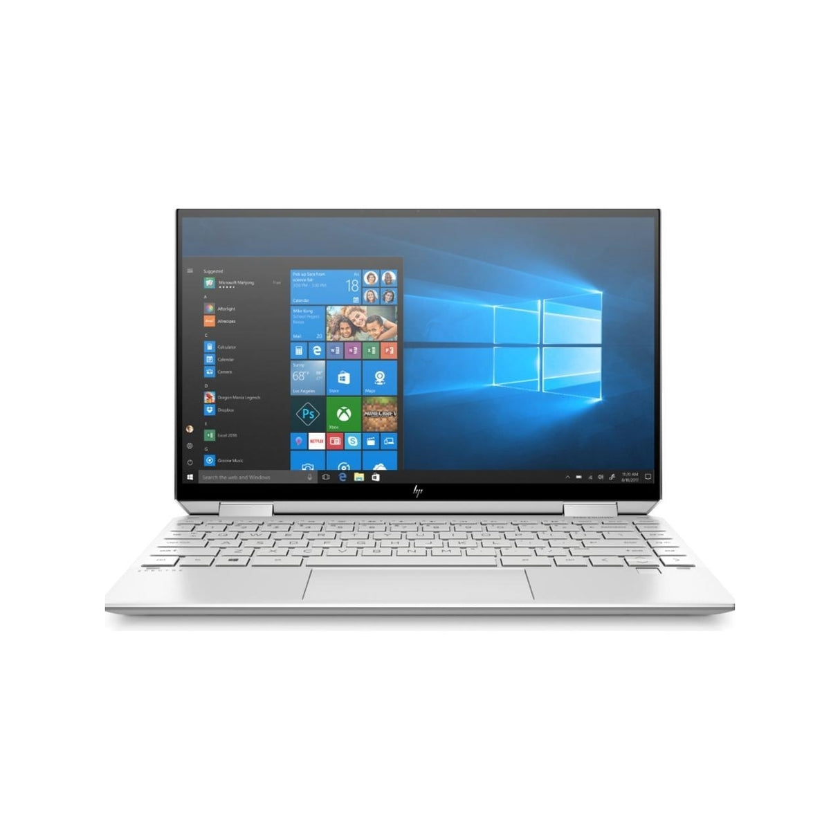 HP Spectre X360 13-AW0013DX 13.3" Touch 8GB 512GB SSD Core™ i7-1065G7 1.3GHz Win11H, Natural Silver (Refurbished - Fair)