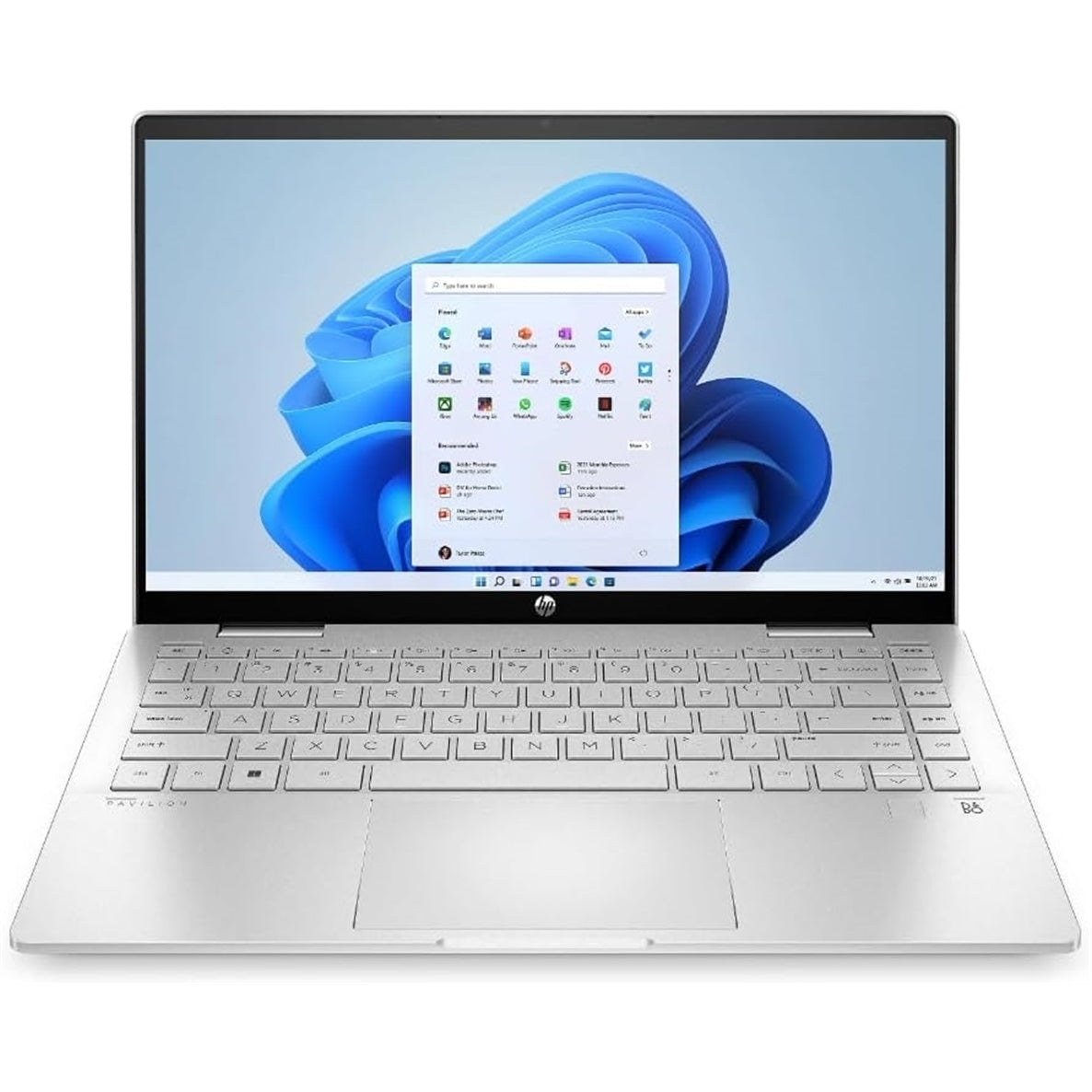 HP Pavilion x360 14-ek 14" Touch 8GB 512GB SSD Intel Core™ i5-1335U 4.6GHz WIN11P, Silver (Refurbished - Fair)