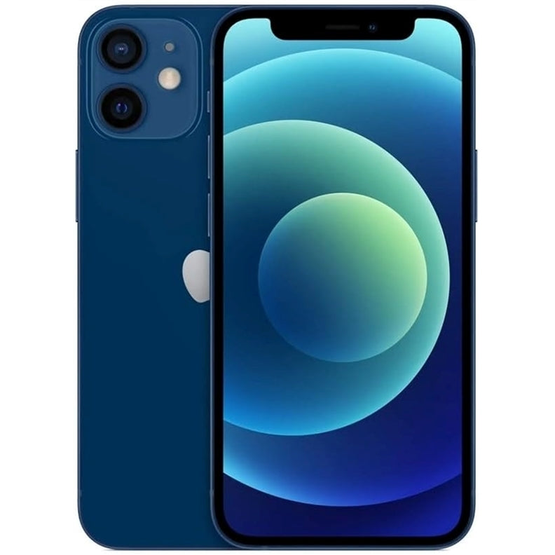 Apple iPhone 12 Mini 64GB 5.4" 5G Unlocked, Blue (Refurbished - Excellent)
