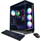 CyberPower PC C Series (8GB, 256GB SSD, AMD Ryzen 3 4300G) Win11H, Black (Refurbished - Very Good)