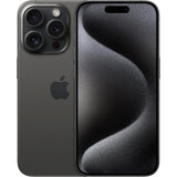 Apple iPhone 15 Pro 128GB 6.1" 5G Unlocked, Black Titanium (Refurbished - Very Good)