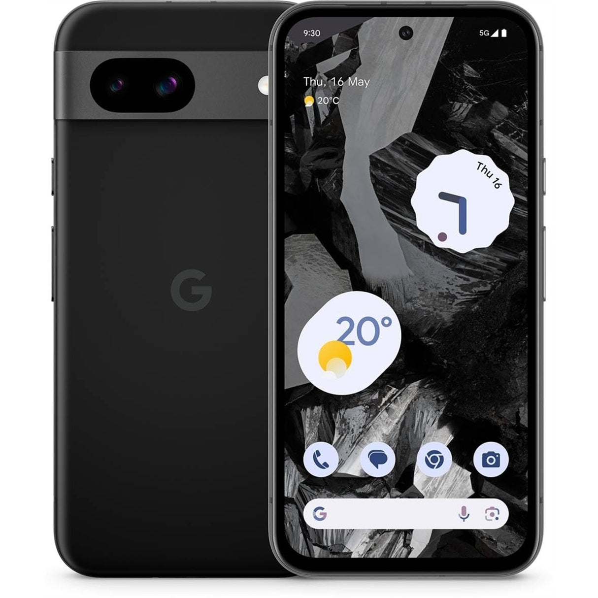 Google Pixel 8A 128GB 6.1" 5G Unlocked, Obsidian (Refurbished - Premium)