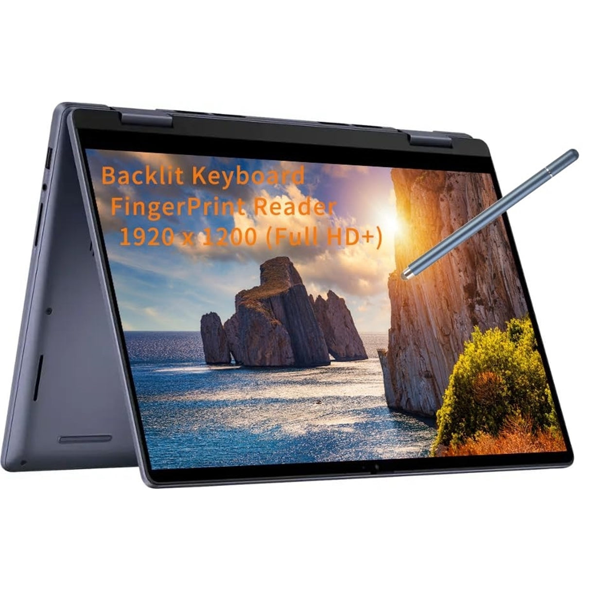 Dell Inspiron 14 7445 14" Touch 16GB 256GB SSD AMD Ryzen™ 5 8640HS 3.5GHz WIN11H, Dark Blue (Refurbished - Very Good)